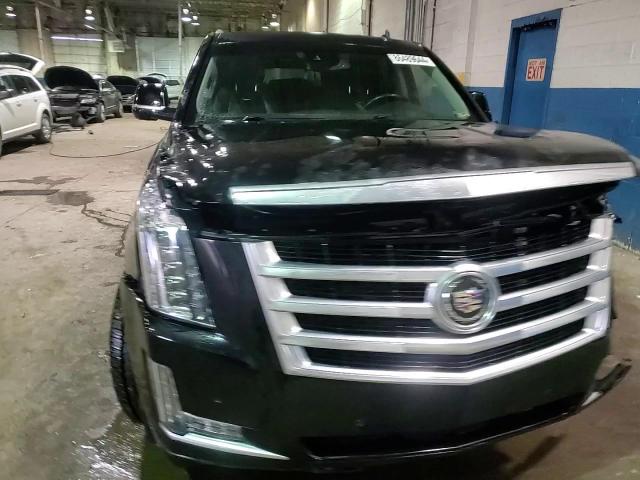2015 Cadillac Escalade VIN 1GYS4CKJXFR168022 Copart auction photo, front end / side damage thumbnail 14