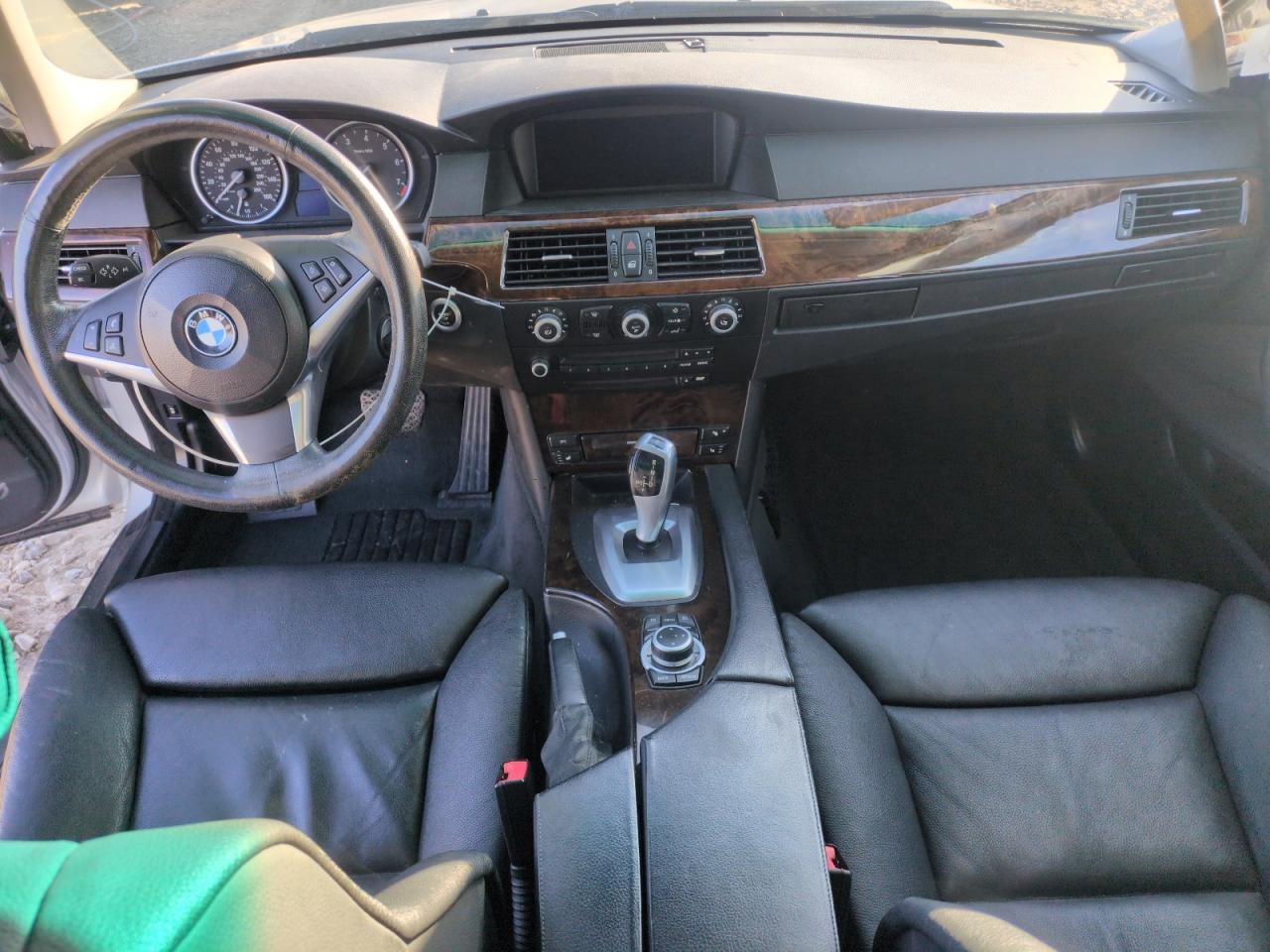 2009 BMW 5er VIN WBANV93599C134176 Copart auction photo, rear end damage thumbnail 8