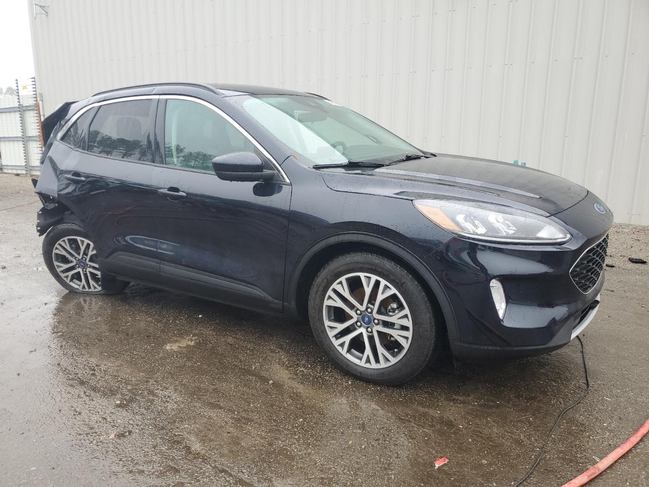 2021 Ford Escape VIN 1FMCU0H61MUA23260 Copart auction photo, rear end damage thumbnail 4