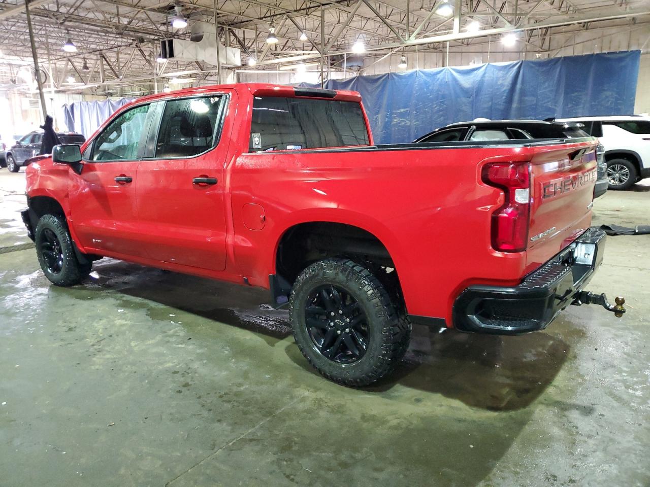2021 Chevrolet Silverado VIN 1GCPYCEF0MZ236123 Copart auction photo, front end damage thumbnail 2