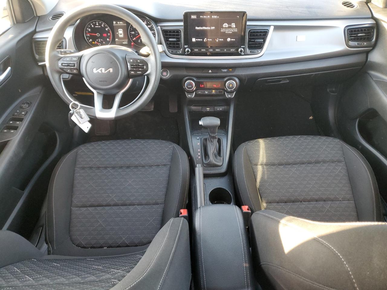 2023 KIA Rio VIN 3KPA24AD2PE612855 Copart auction photo, front end / side damage thumbnail 8