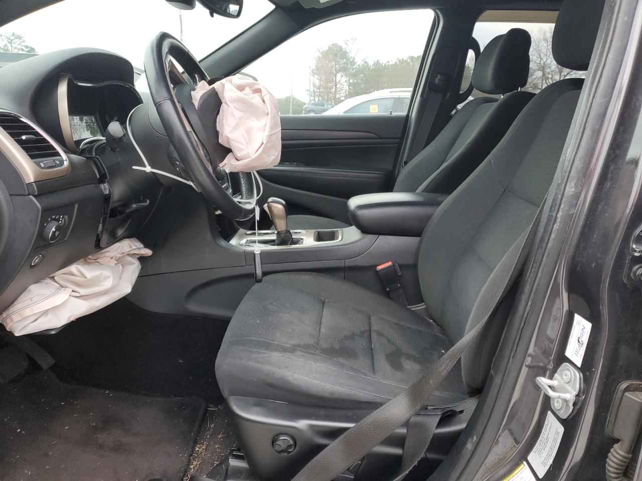 2017 Jeep Grand Cherokee VIN 1C4RJEAG8HC633871 Copart auction photo, front end / side damage thumbnail 7