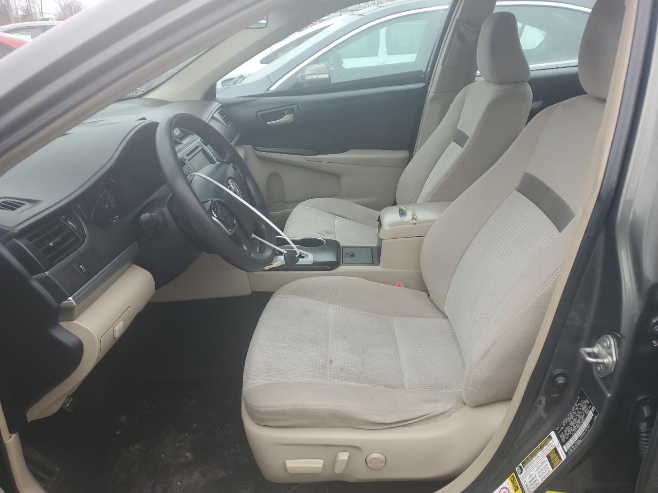 2014 Toyota Camry VIN 4T4BF1FK8ER340861 Copart auction photo, front end / side damage thumbnail 7