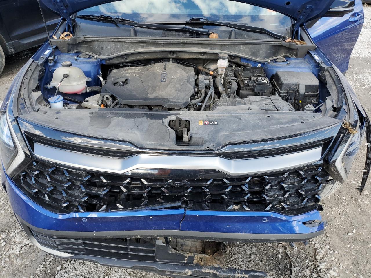 2023 KIA Sportage VIN 5XYK7CAF7PG055476 Copart auction photo, front end damage thumbnail 12
