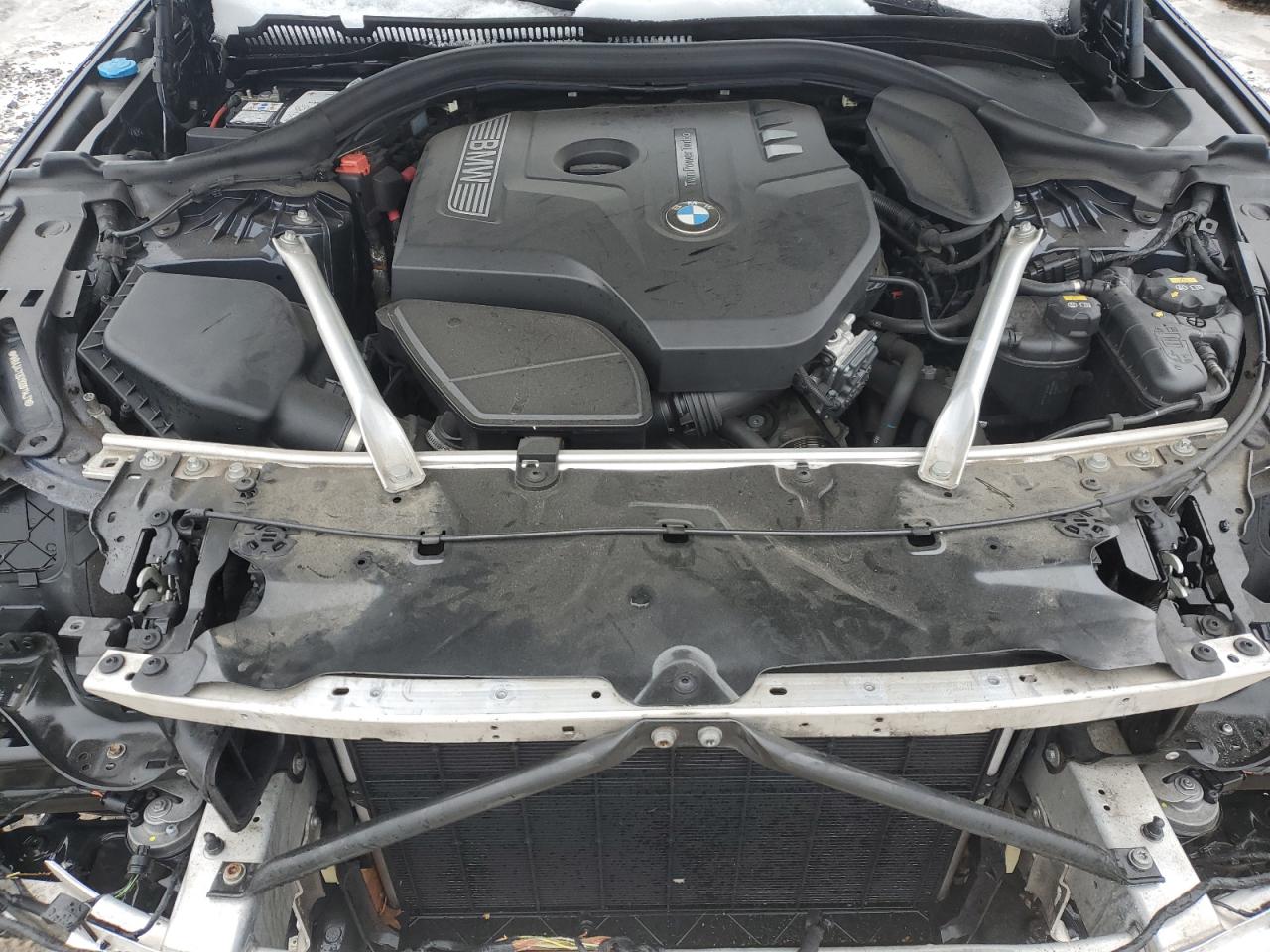 2019 BMW 5er VIN WBAJA7C5XKG911431 Copart auction photo, front end damage thumbnail 11
