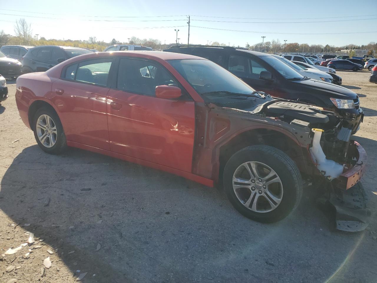 2021 Dodge Charger VIN 2C3CDXBG4MH539506 Copart auction photo, front end / minor dent/scratches damage thumbnail 4