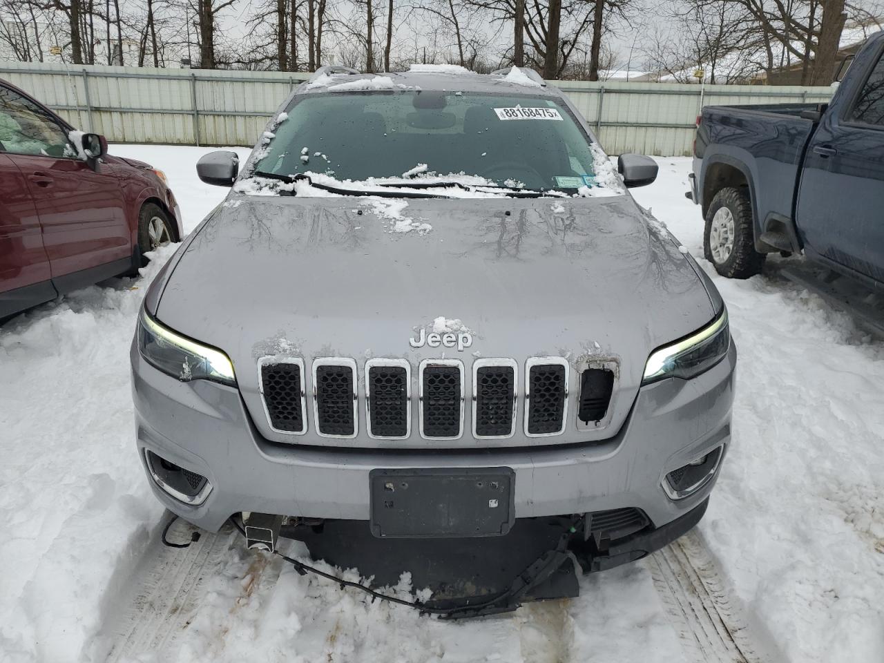 2019 Jeep Grand Cherokee VIN 1C4PJMDX7KD364793 Copart auction photo, front end damage thumbnail 5