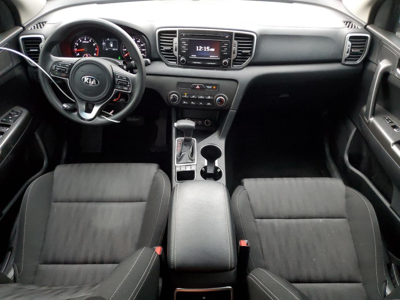 2019 KIA Sportage VIN KNDPMCAC6K7517004 Copart auction photo, vandalism damage thumbnail 8