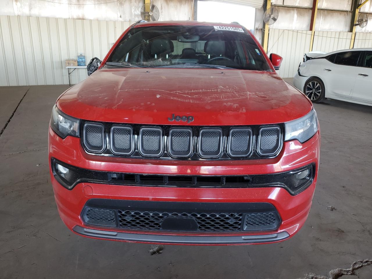 2022 Jeep Compass VIN 3C4NJDCB6NT131564 Copart auction photo, side damage thumbnail 5