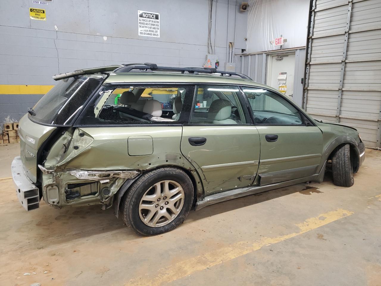 2006 Subaru Legacy VIN 4S4BP61C867354862 Copart auction photo, all over / undercarriage damage thumbnail 3
