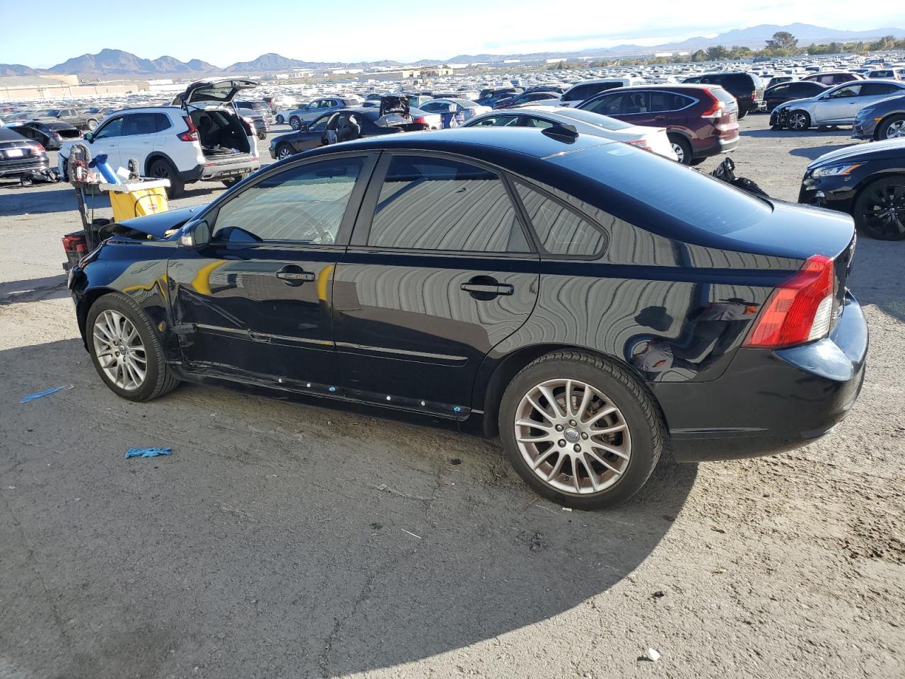 2009 Volvo S40 VIN YV1MS390092433037 Copart auction photo, front end / side damage thumbnail 2