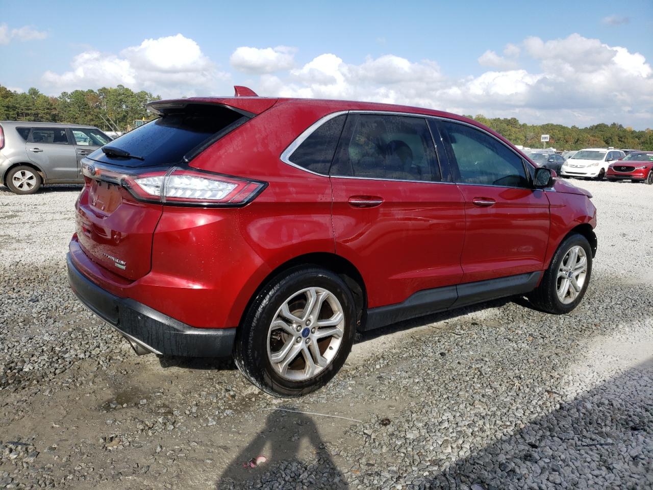 2018 Ford Edge VIN 2FMPK3K95JBB61154 Copart auction photo, front end damage thumbnail 3