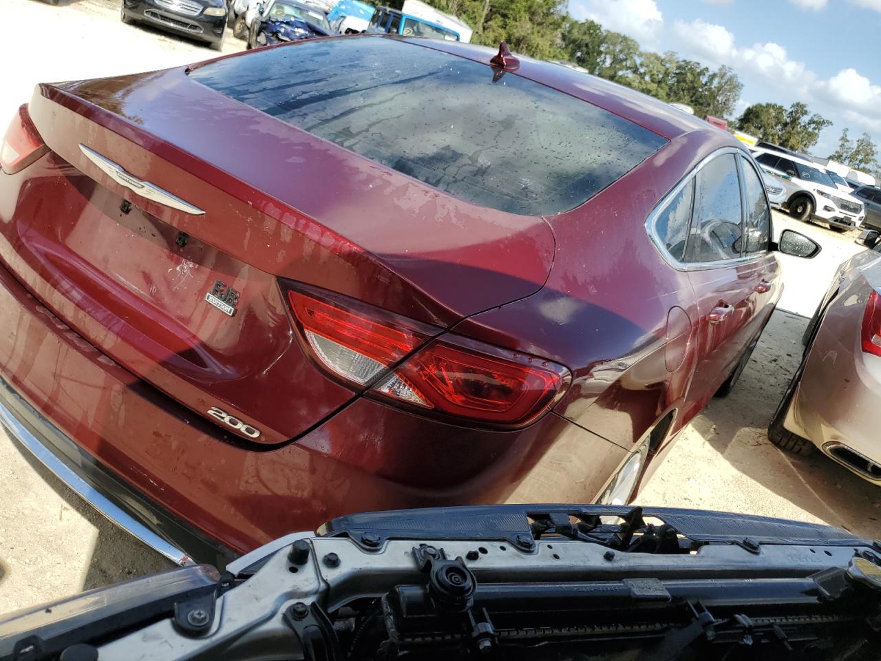 2017 Chrysler 200 VIN 1C3CCCAB0HN501883 Copart auction photo, water/flood damage thumbnail 3