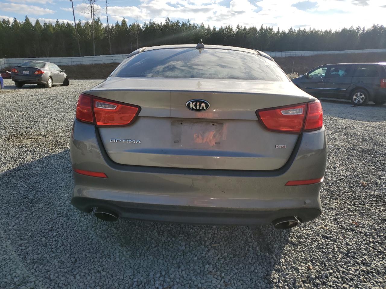 2015 KIA Optima VIN 5XXGM4A77FG358337 Copart auction photo, all over damage thumbnail 6