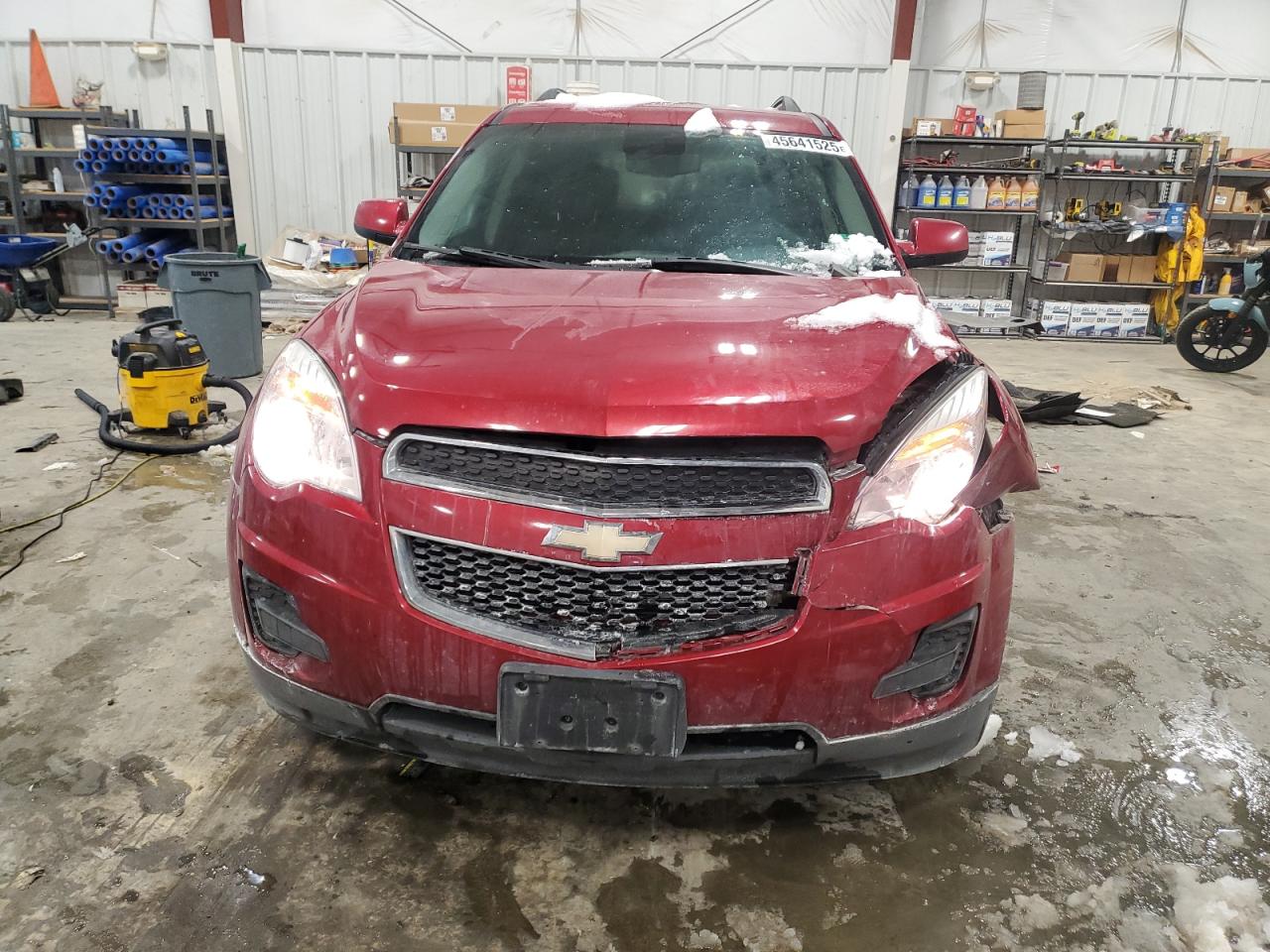 2014 Chevrolet Equinox VIN 2GNFLFE38E6263558 Copart auction photo, front end / side damage thumbnail 5