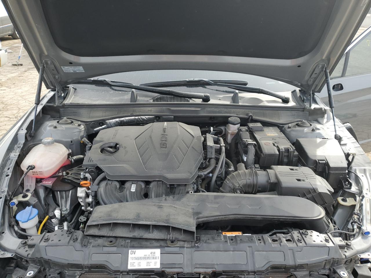 2023 Hyundai Sonata VIN KMHL64JA7PA311919 Copart auction photo, front end / side damage thumbnail 11