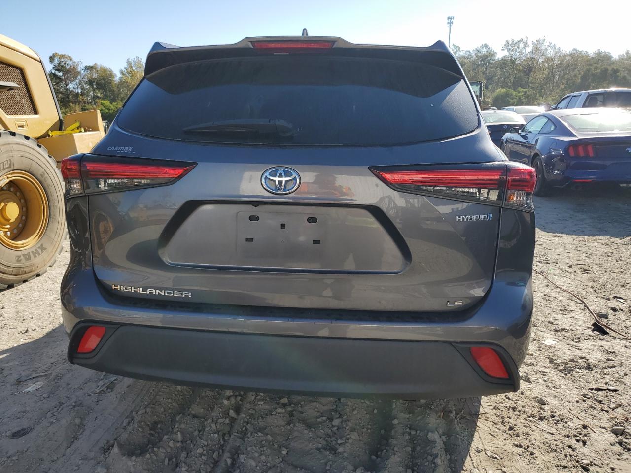 2020 Toyota Highlander VIN 5TDZARAH3LS501575 Copart auction photo, front end damage thumbnail 6