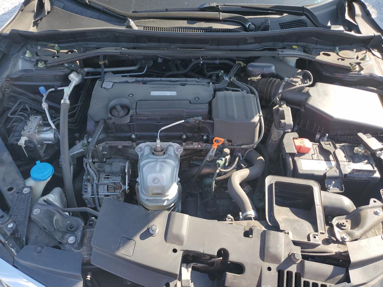 2016 Honda Accord VIN 1HGCR2F82GA198324 Copart auction photo, front end / side damage thumbnail 12