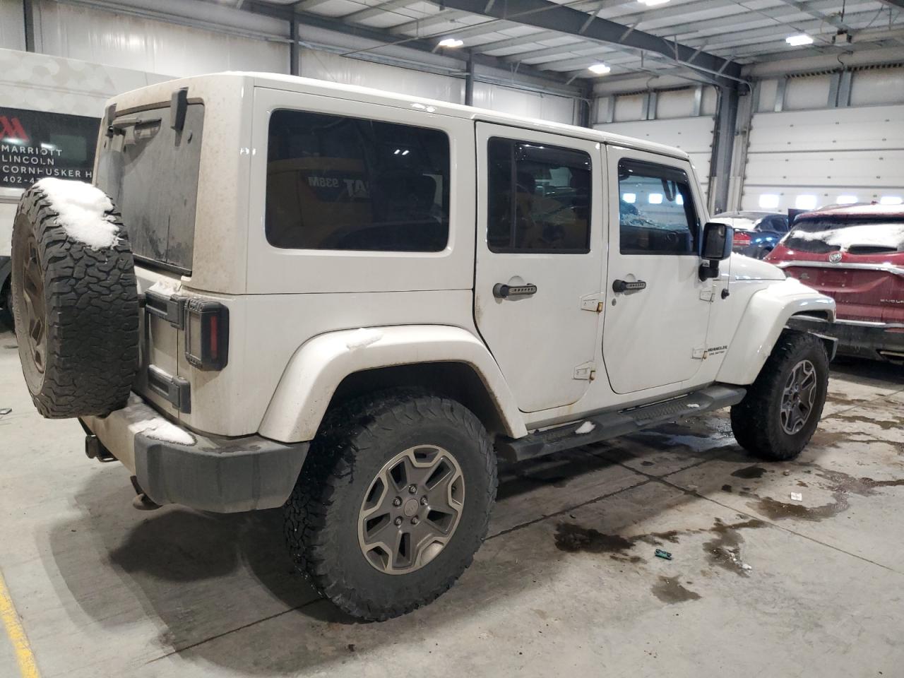 2015 Jeep Wrangler VIN 1C4BJWEG2FL751509 Copart auction photo, minor dent/scratches damage thumbnail 3