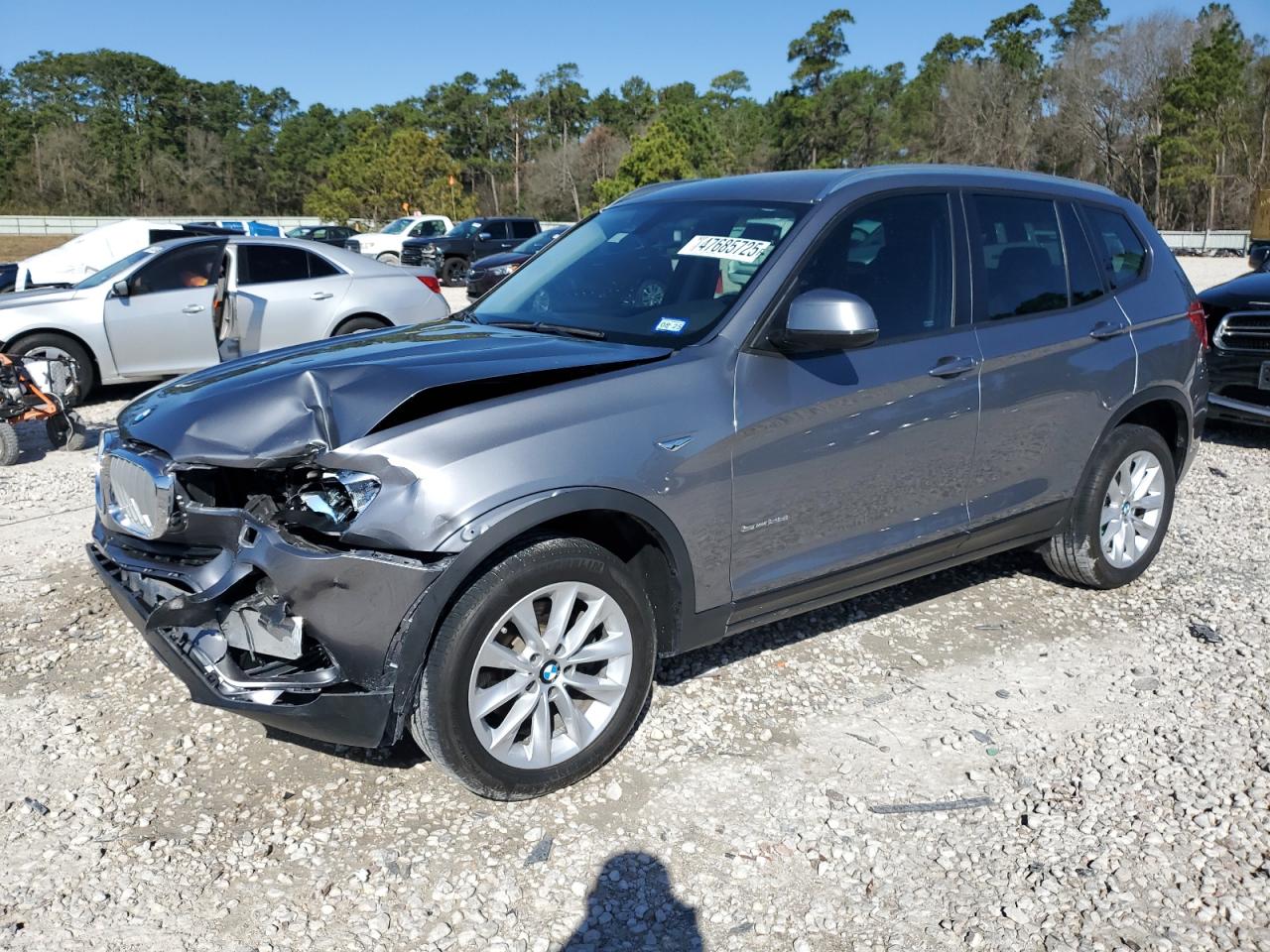 2017 BMW X3 VIN 5UXWZ7C5XH0U45758