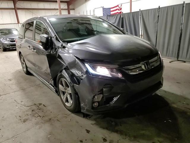 2018 Honda Odyssey VIN 5FNRL6H73JB106867 Copart auction photo, front end / side damage thumbnail 14