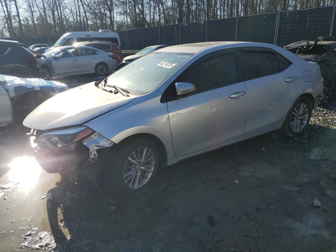 2015 Toyota Corolla VIN 2T1BURHE4FC422465