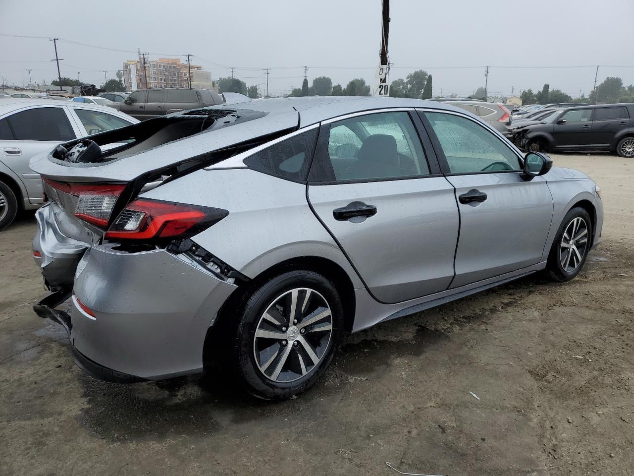 2024 Honda Civic VIN 19XFL2H54RE022794 Copart auction photo, rear end damage thumbnail 3