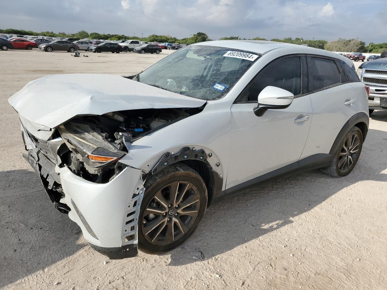 2017 Mazda CX-3 VIN JM1DKDC70H0165988