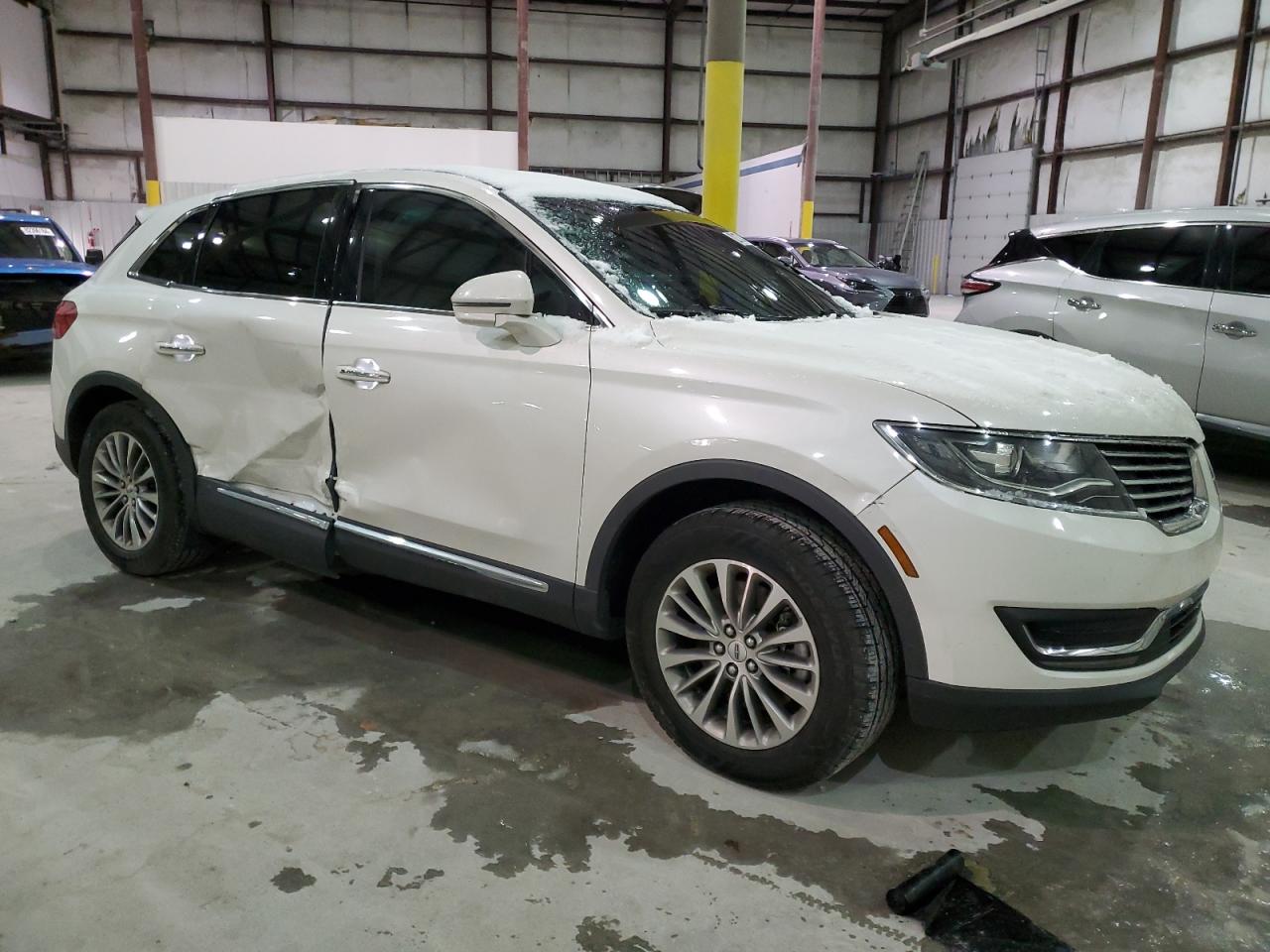 2016 Lincoln MKX VIN 2LMTJ8KR8GBL74708 Copart auction photo, side damage thumbnail 4