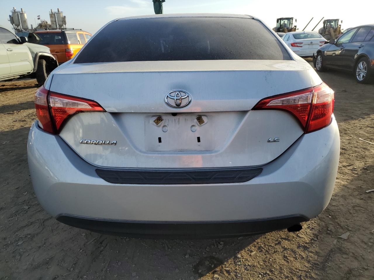 2019 Toyota Corolla VIN 2T1BURHE2KC220198 Copart auction photo, all over damage thumbnail 6