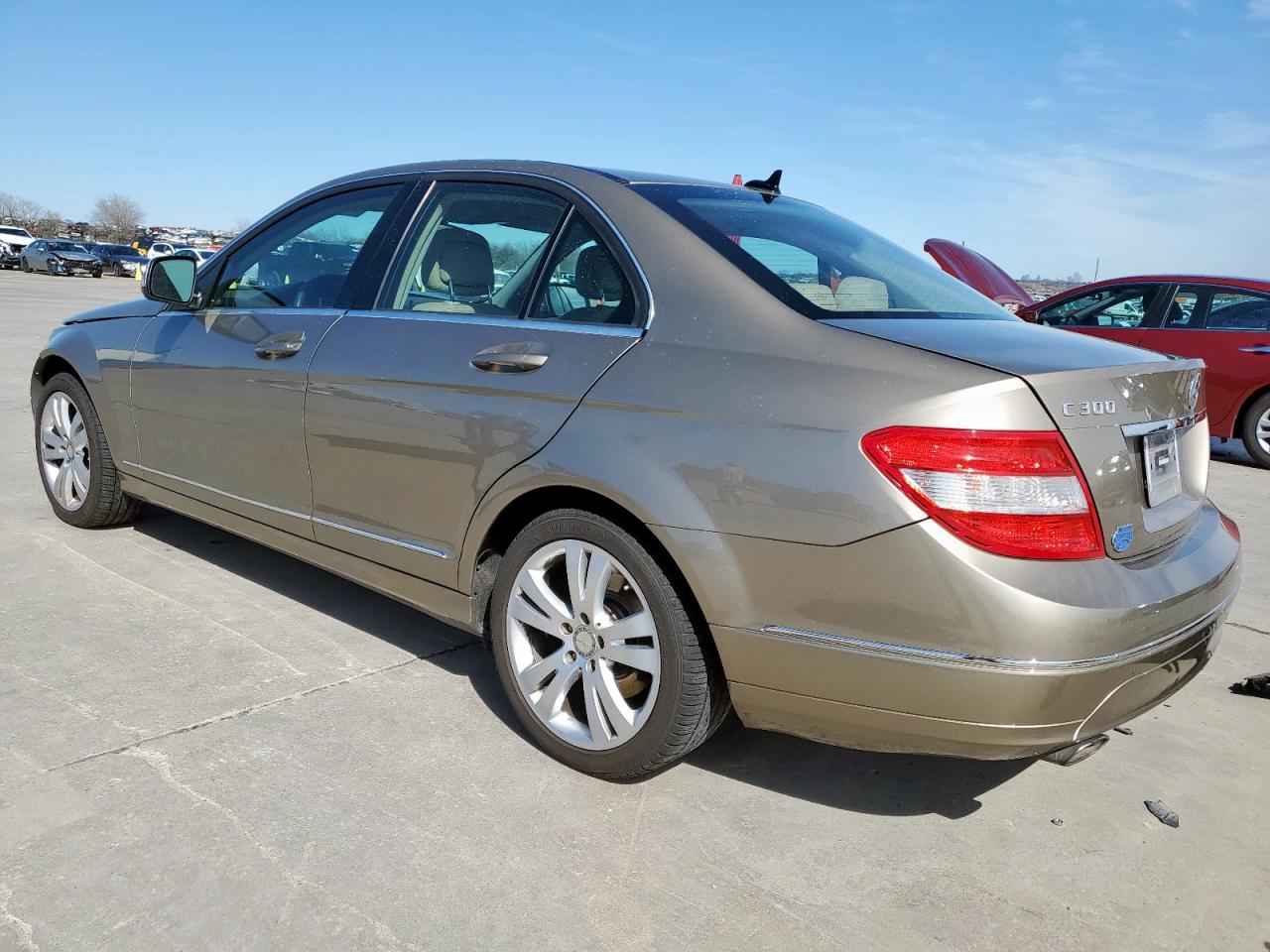 2009 Mercedes-Benz C-klasse VIN WDDGF54X89F234937 Copart auction photo, front end damage thumbnail 2