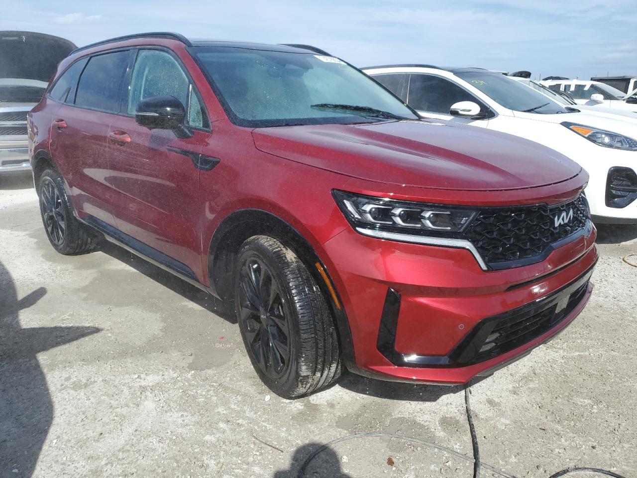 2022 KIA Sorento VIN 5XYRK4LF5NG081359 Copart auction photo, water/flood damage thumbnail 4