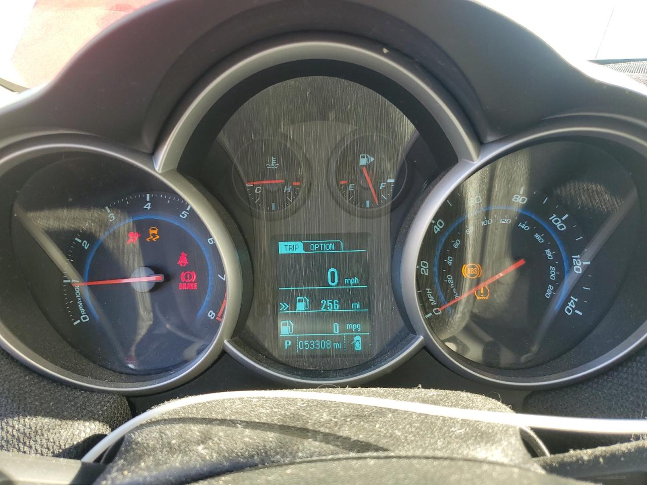 2014 Chevrolet Cruze VIN 1G1PC5SB8E7145411 Copart auction photo, front end / side damage thumbnail 9