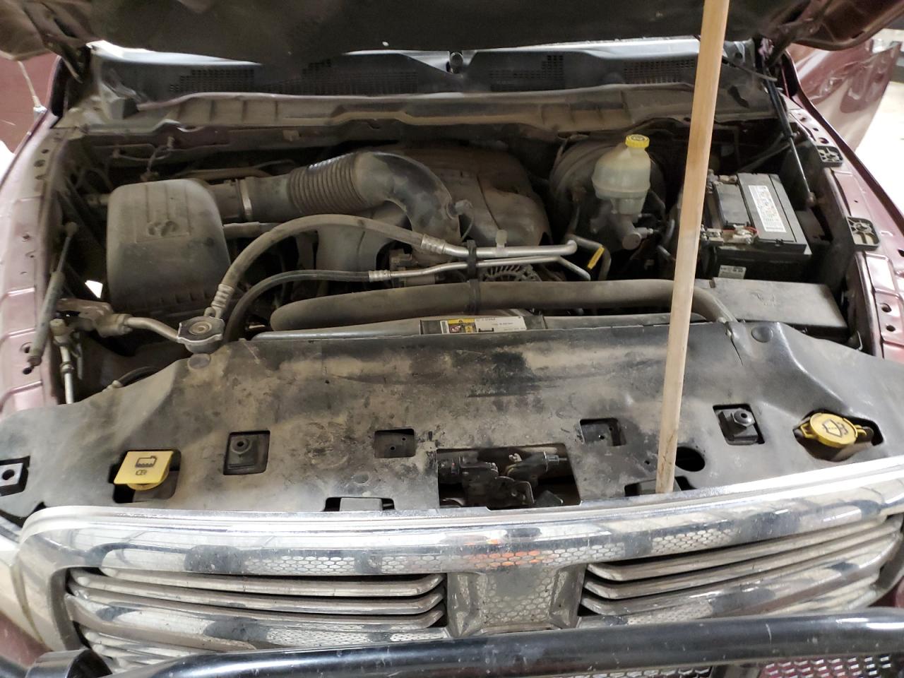 2016 RAM 1500 VIN 1C6RR7LT9GS303604 Copart auction photo, side / hail damage thumbnail 11