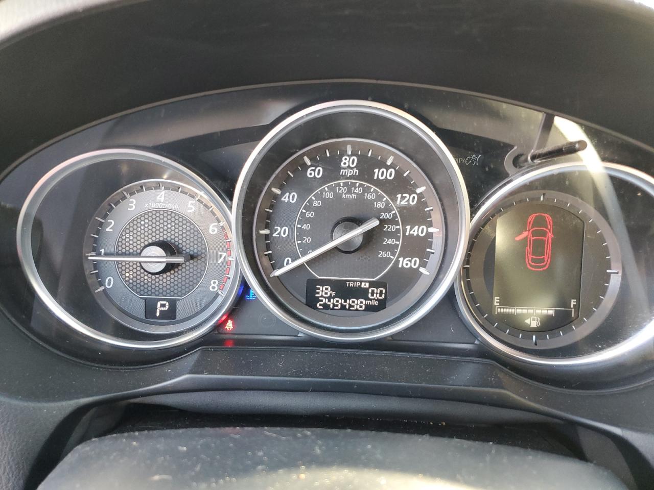 2015 Mazda 6 VIN JM1GJ1W53F1181571 Copart auction photo, front end / side damage thumbnail 9