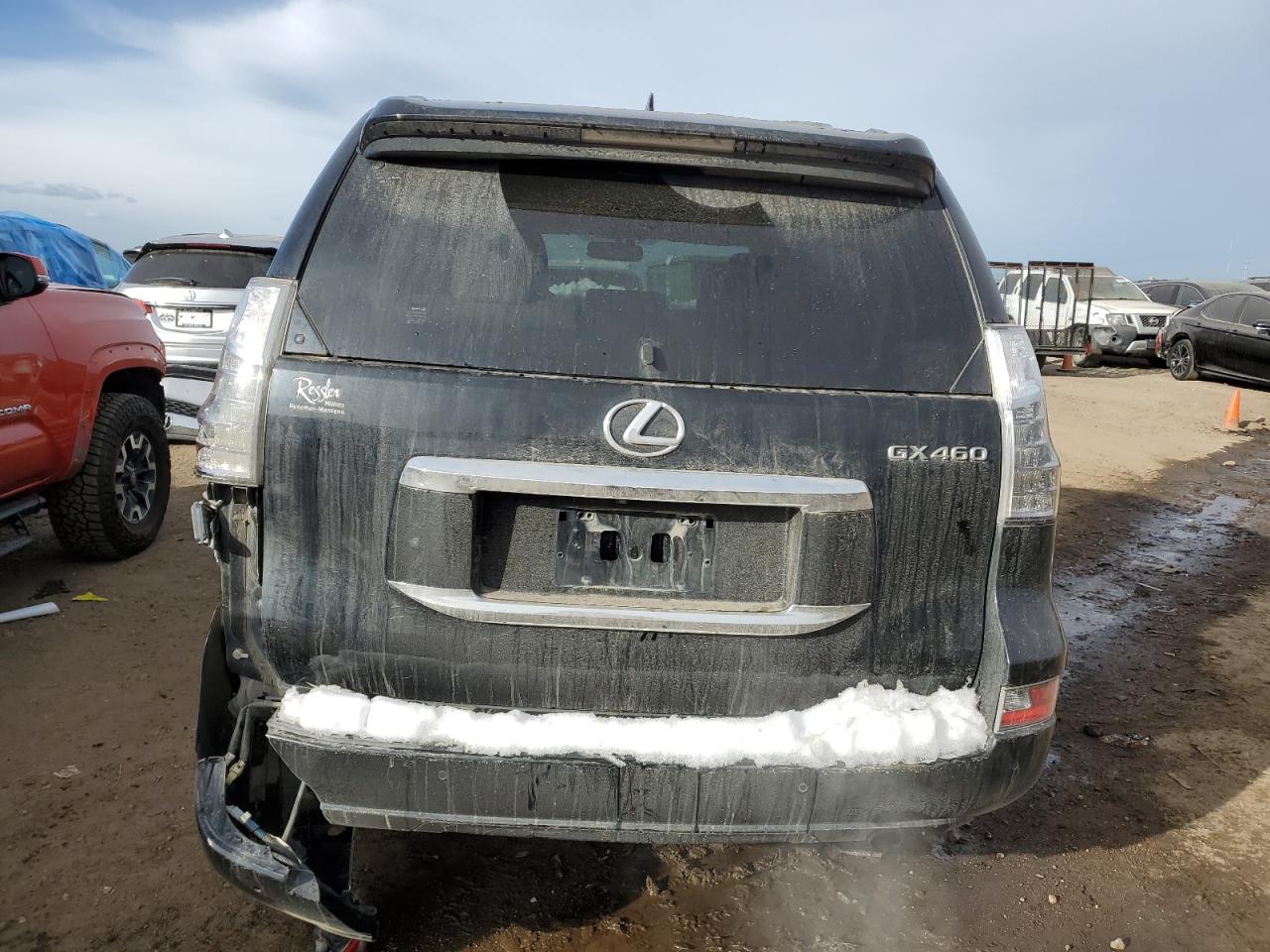 2017 Lexus GX VIN JTJBM7FX0H5175211 Copart auction photo, side damage thumbnail 6