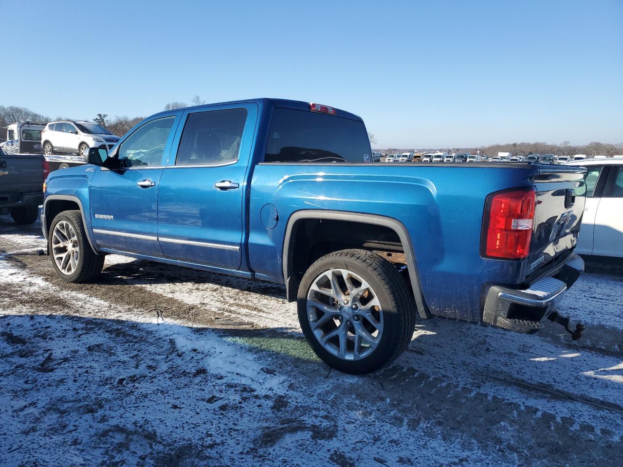 2015 GMC Sierra VIN 3GTU2VECXFG327585 Copart auction photo, rear end damage thumbnail 2