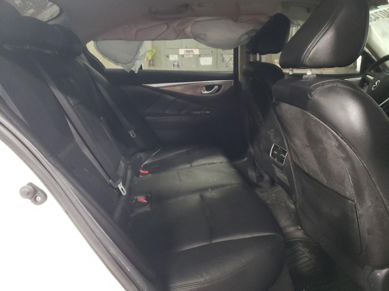 2015 Infiniti Q50 VIN JN1BV7AR9FM403771 Copart auction photo, front end damage thumbnail 10