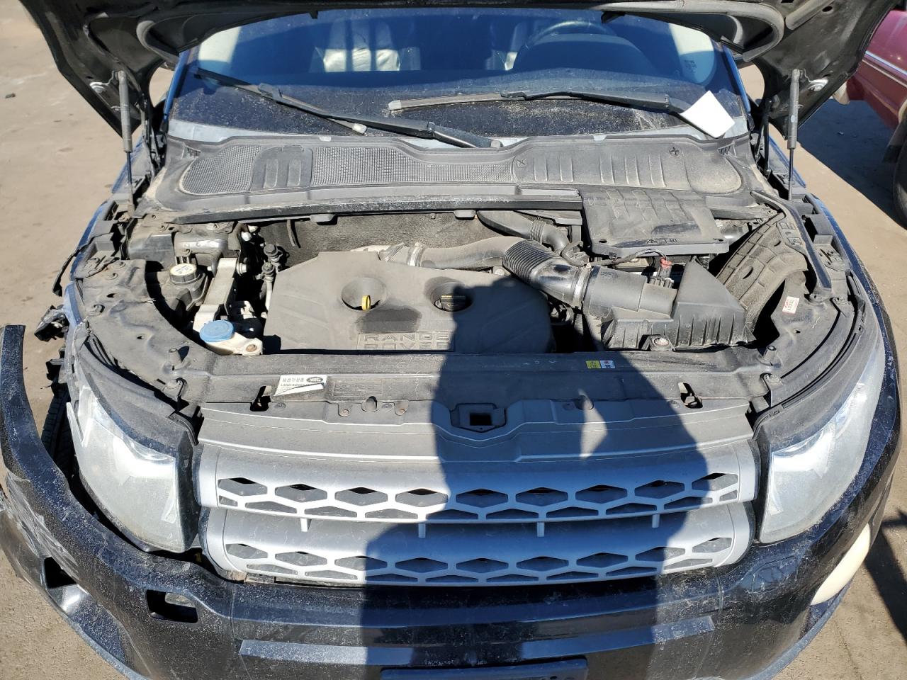 2012 Land Rover Range Rover VIN SALVR2BG5CH673589 Copart auction photo, front end damage thumbnail 12