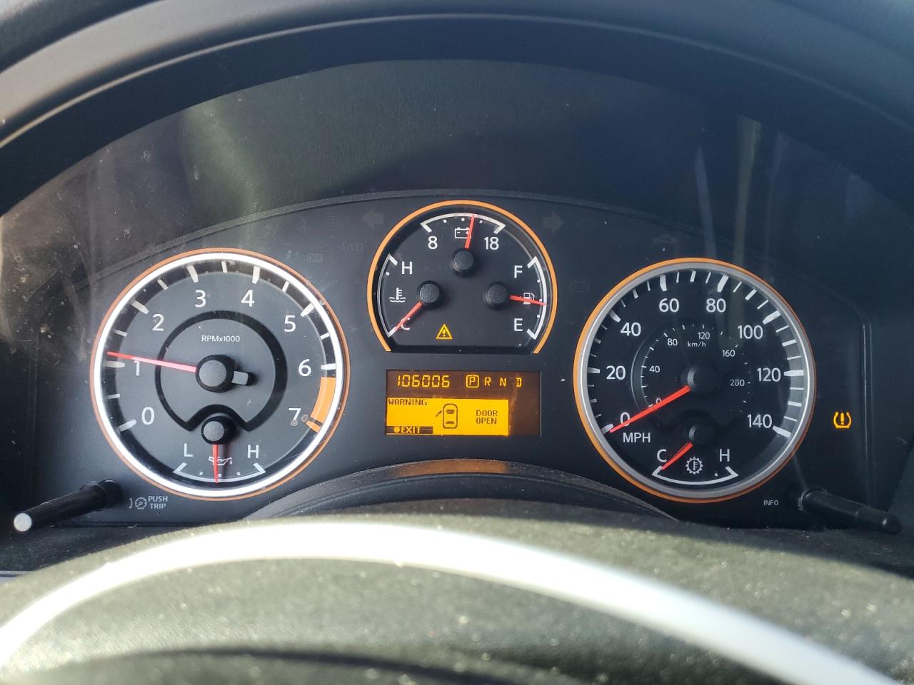 2015 Nissan Armada VIN 5N1BA0ND0FN612076 Copart auction photo, rear end / minor dent/scratches damage thumbnail 9