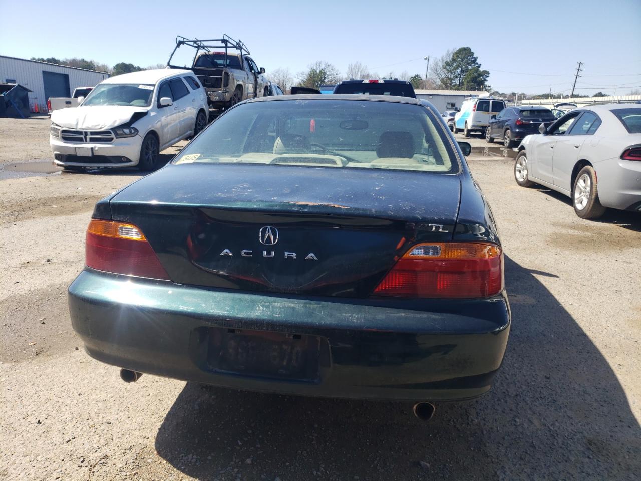 2000 Acura TL VIN 19UUA5665YA010571 Copart auction photo, rear end / front end damage thumbnail 6