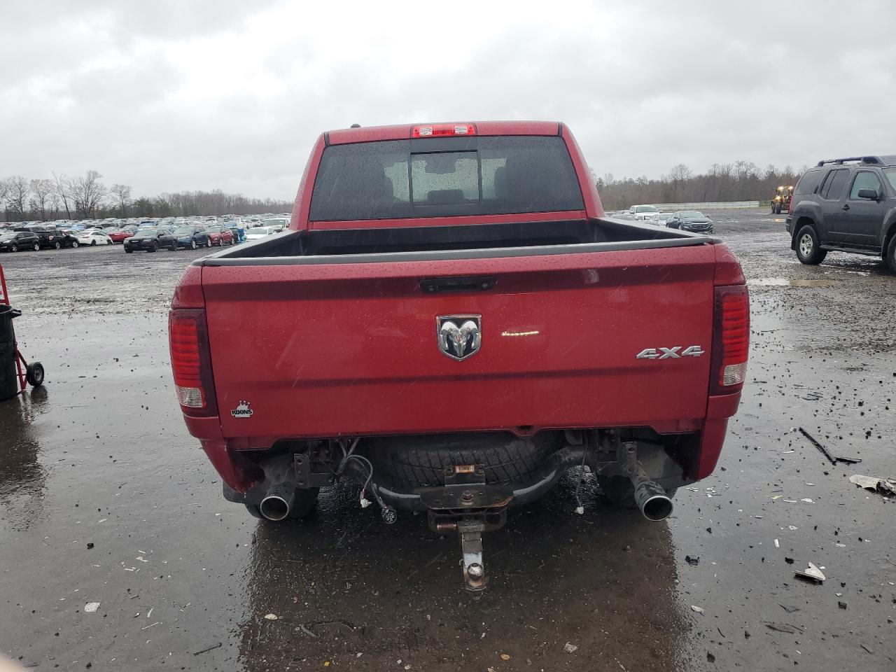2015 RAM 1500 VIN 1C6RR7MTXFS528451 Copart auction photo, rear end / minor dent/scratches damage thumbnail 6