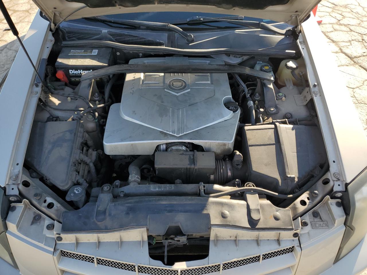 2007 Cadillac CTS VIN 1G6DP577470154835 Copart auction photo, side damage thumbnail 11