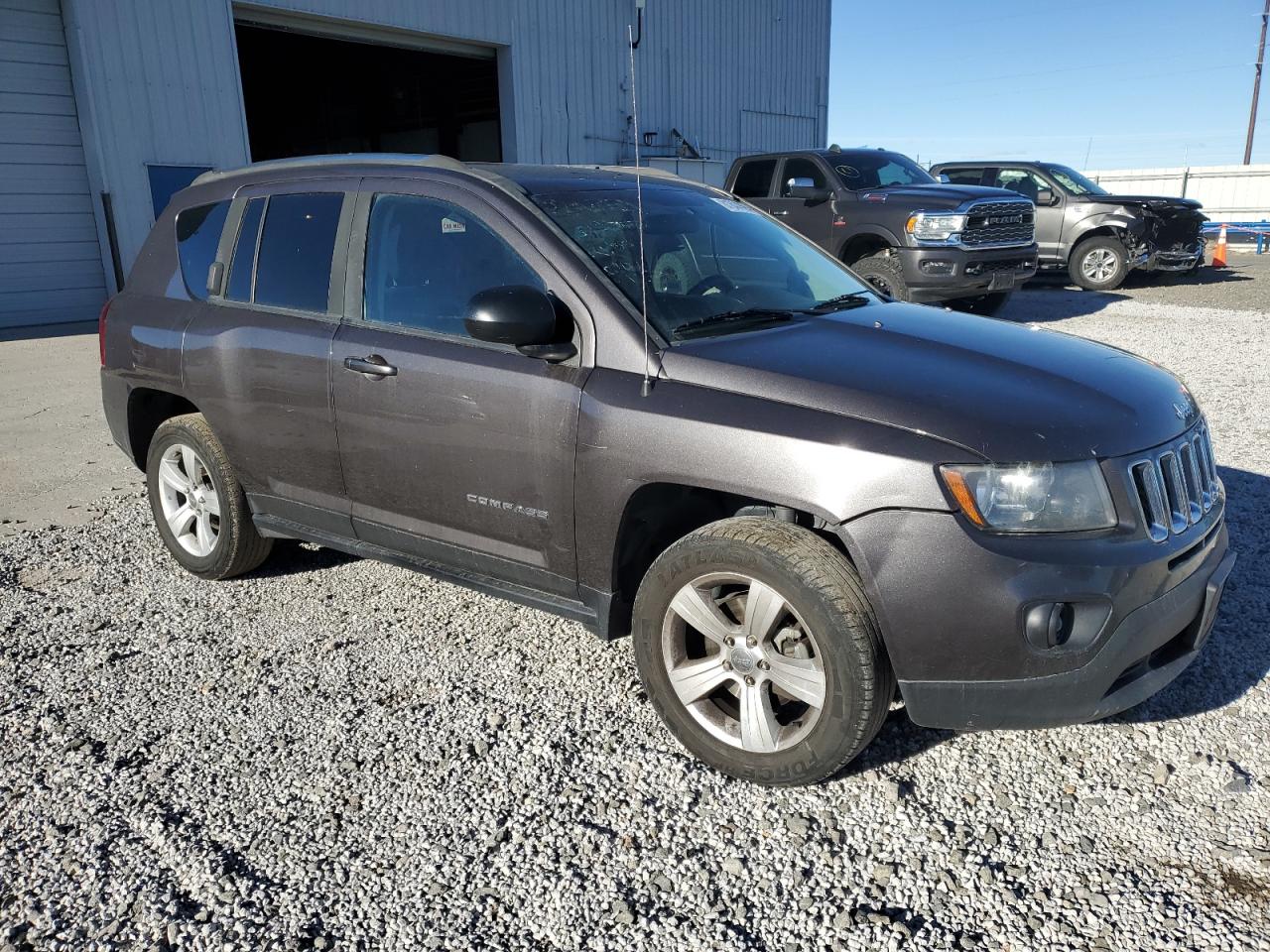 2015 Jeep Compass VIN 1C4NJDBB1FD188425 Copart auction photo, side damage thumbnail 4