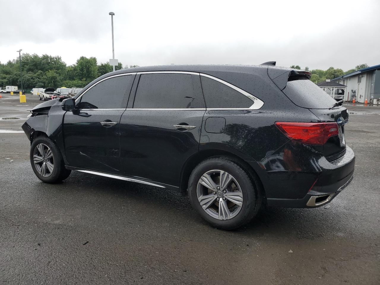 2020 Acura MDX VIN 5J8YD4H3XLL009015 Copart auction photo, front end / minor dent/scratches damage thumbnail 2