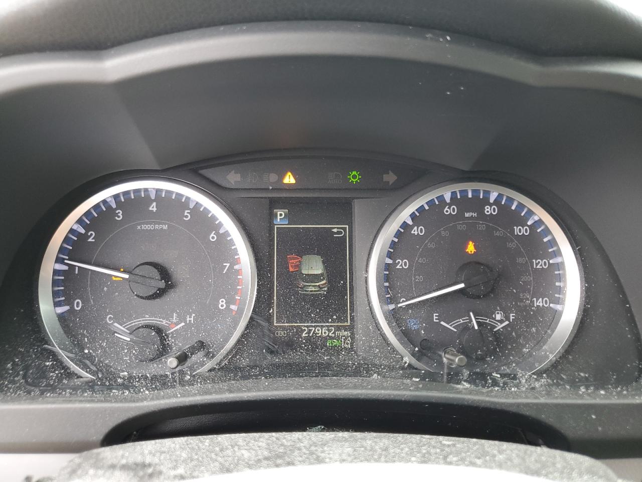 2019 Toyota Highlander VIN 5TDZZRFH7KS356167 Copart auction photo, top/roof damage thumbnail 9