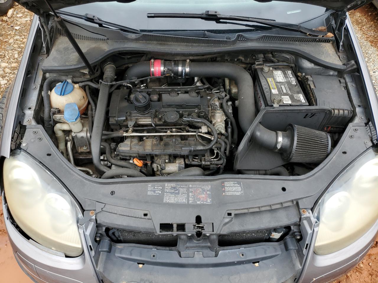 2006 Volkswagen GTI VIN WVWEV71K26W084330 Copart auction photo, front end / undercarriage damage thumbnail 12