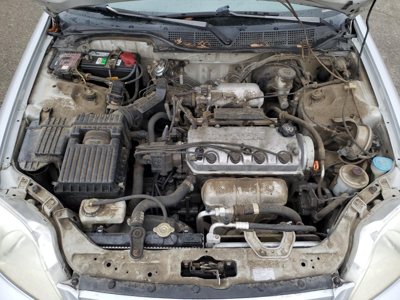 1999 Honda Civic VIN 2HGEJ8642XH535558 Copart auction photo, rear end damage thumbnail 11