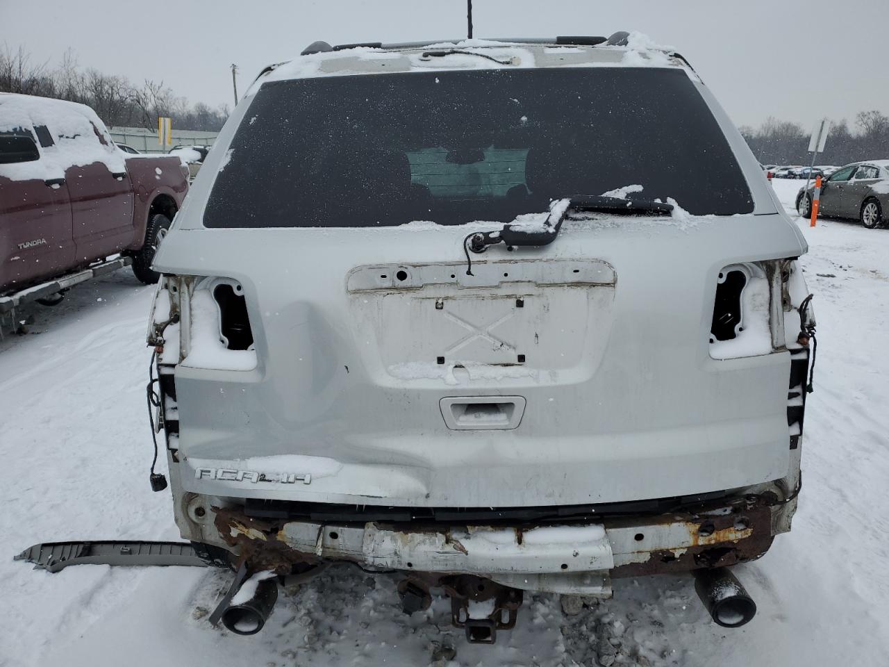 2012 GMC Acadia VIN 1GKKRTED2CJ381431 Copart auction photo, rear end damage thumbnail 6