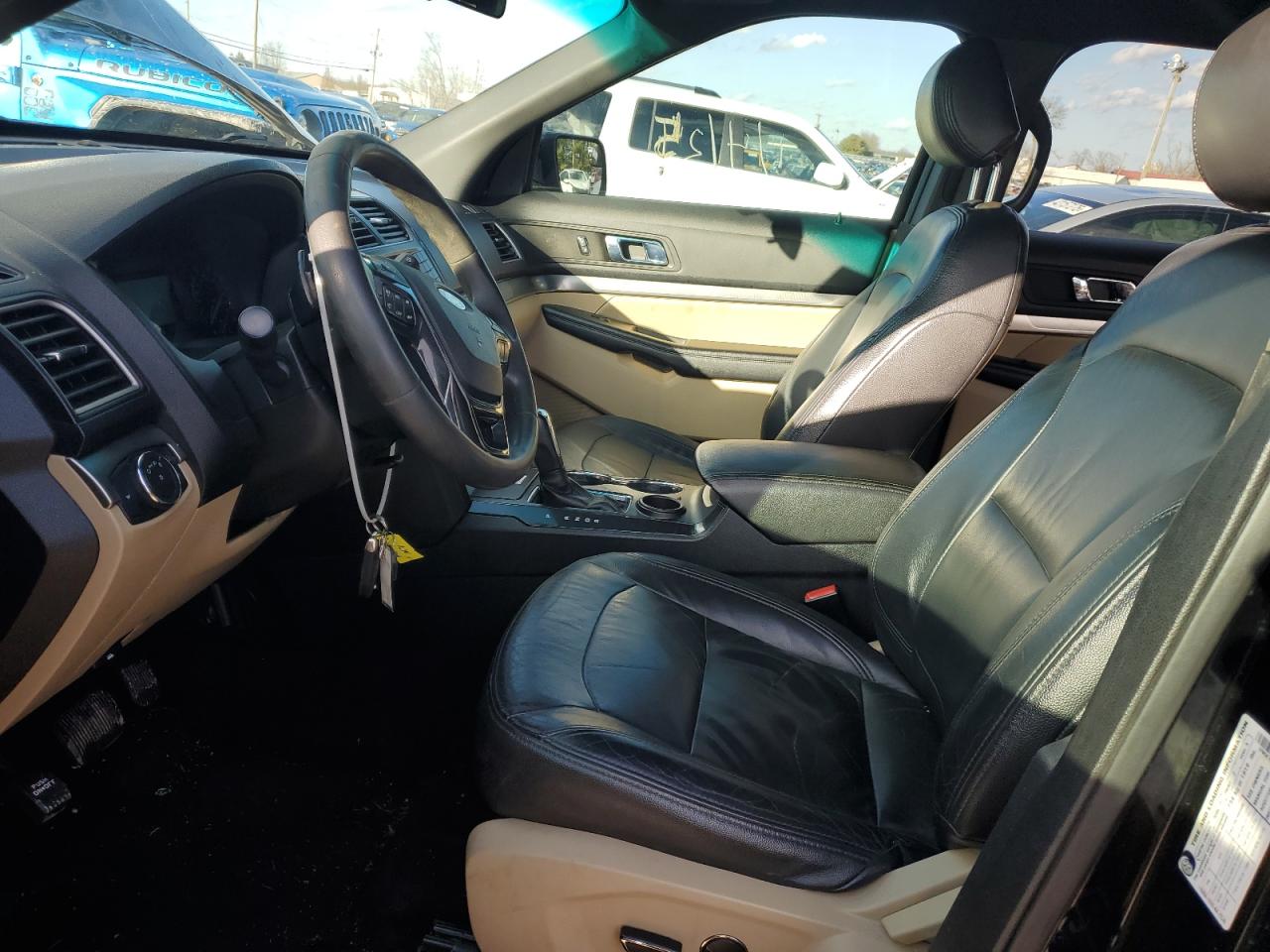 2017 Ford Explorer VIN 1FM5K7B80HGA22106 Copart auction photo, front end damage thumbnail 7